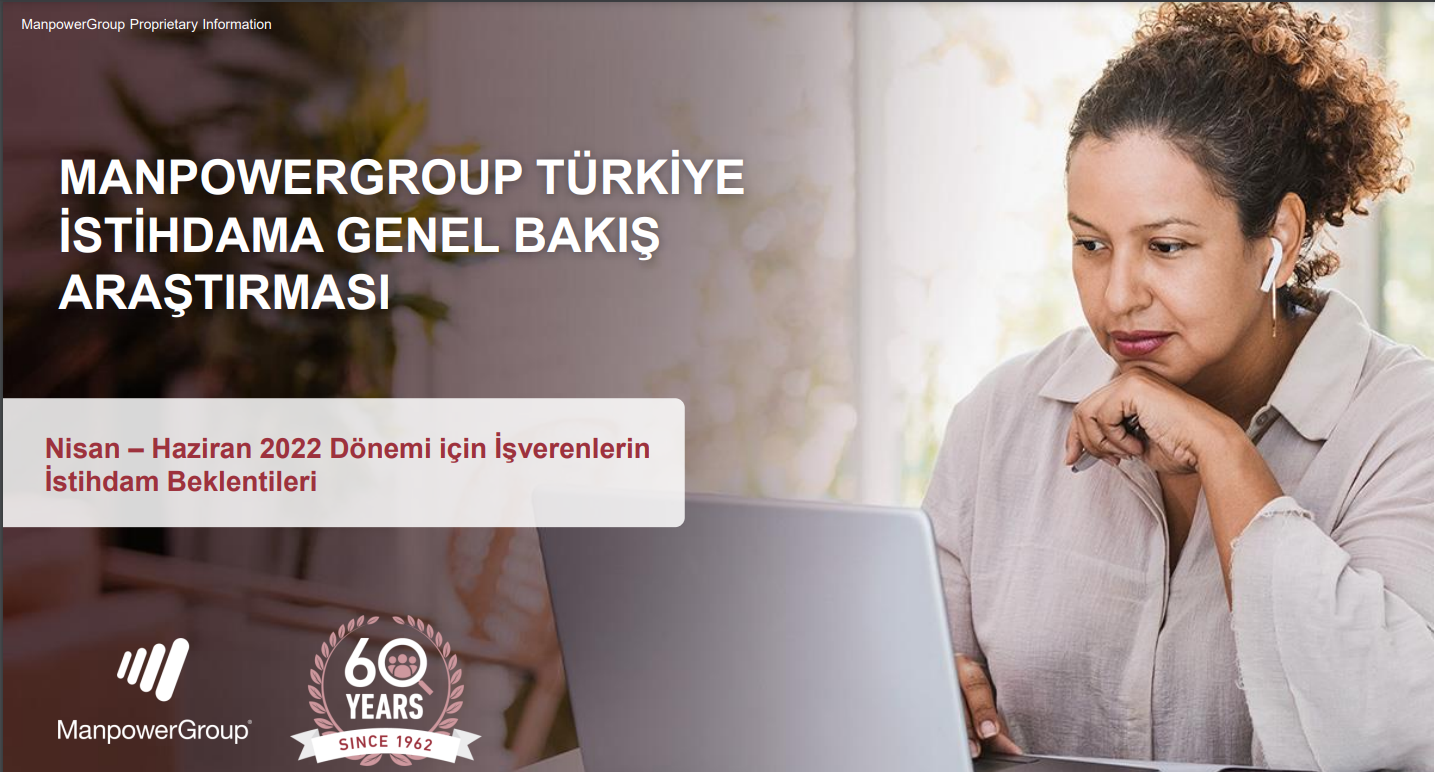 ManpowerGroup 2022 İkinci Çeyrek İstihdam Görünümü Araştırması